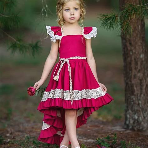 Baby High Quality Lovely Girls Short Sleeve Dress Princess Children