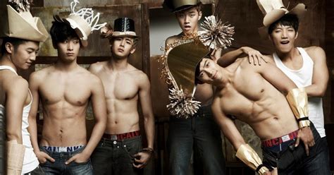 Uber Sexy Shirtless Male Models Of K Pop