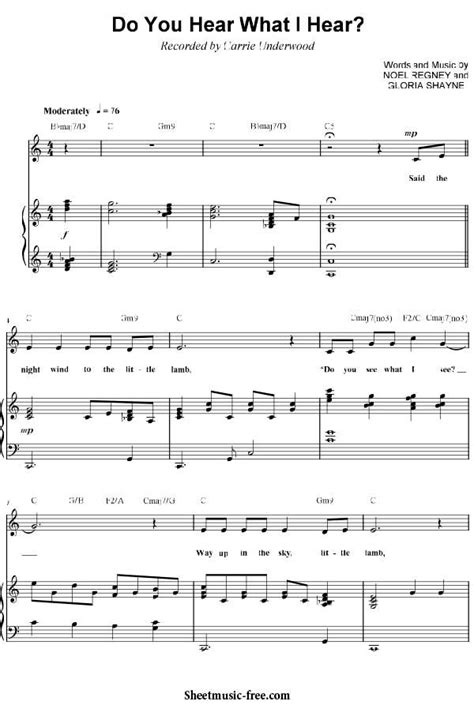 In this christmas carols sheet music songbook pdf, 22 christmas songs with sheet music are included, besides those popular christmas songs, there are away in a manager break forth, o besides printable christmas sheet music pdf, we still need to prepare a lot for a great christmas. Do You Hear What I Hear Sheet Music Christmas Carol | Sheet music, Christmas sheet music ...