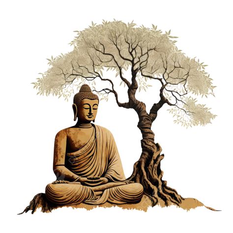 Buddha Under Tree Lord Buddha Meditation Buddha Buddhism Png