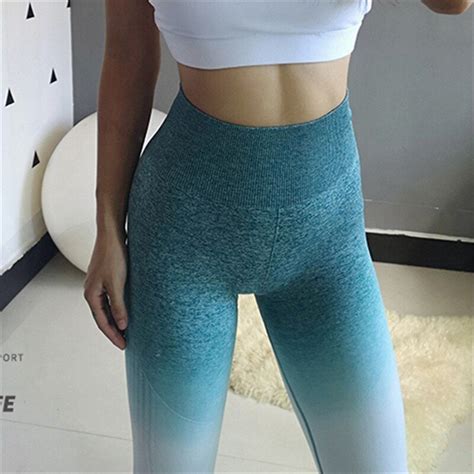 Premium Seamless Workout Jogging Training Yoga Pants Leggings For Women In 2020 High Waisted