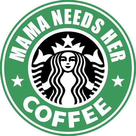 Mama Needs Her Coffee SVG DXF EPS Mama Svg Starbucks Coffee Etsy