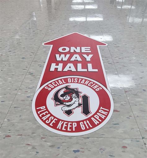 Custom Floor Decals Effectively Organize Your Store Or Warehouse