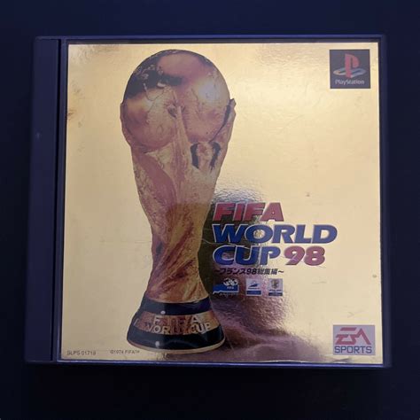 Fifa World Cup 98 Playstation Ps1 Ntsc J Japan Soccer Game Retro Unit