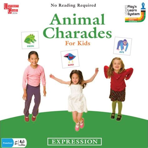 Bambinibirthday Animal Charades Game Charades For Kids Charades