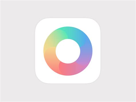 Rank history shows how popular color wheel is in the ios, and how that's changed over time. Color wheel iOS icon | Ios icon, App icon design, App icon