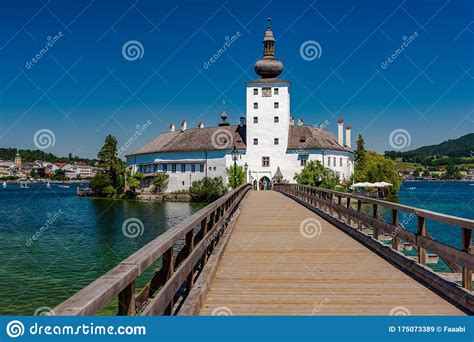 Schloss Ort In Gmunden Stock Image Image Of Destinations 175073389