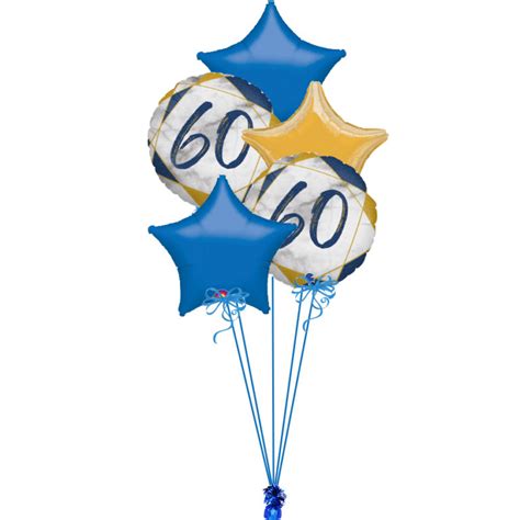 60th Birthday Balloons Magic Balloons