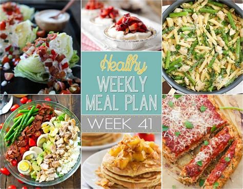 I've been to the gym 4 times this week and done cardio for 45 minutes to an hour everyday, and i've been eating healthy meals and drinking plenty of water, i've completely cut out the. Healthy Meal Plan Week #41 | Easy Healthy Recipes