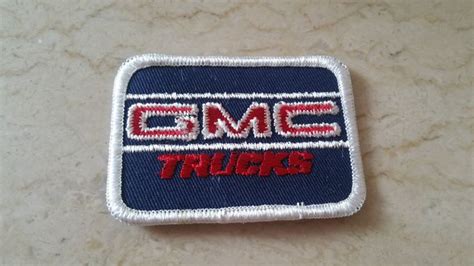 Free Us Shipping 1970s Vintage Gmc Truck Patch Embroidered Gmc