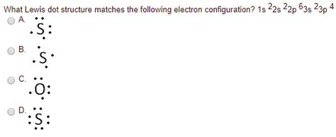 Solved What Does The Following Electron Configuration Of