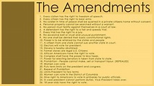 US Constitutional Amendments by jessehclark on DeviantArt