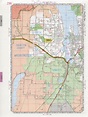 olympia wa city map – washington state map with cities – Shotgnod