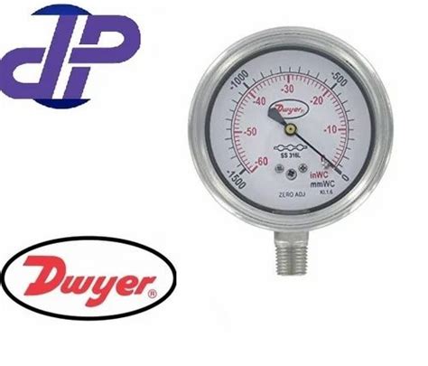 Dwyer Stainless Steel Low Pressure Gage At Rs 1250 In Delhi Id