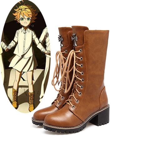 The Promised Neverland Emma Cosplay Shoes 487371 Bhiner
