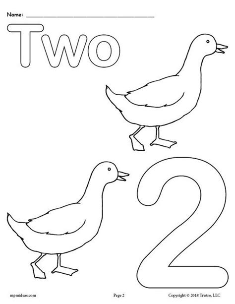 Use it as a practicing worksheet or assessment sheet. Printable Animal Number Coloring Pages - Numbers 1-10 ...