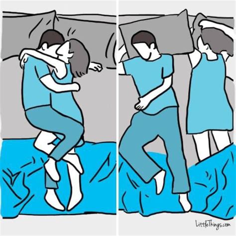 Here S What Your Sleeping Positions Say About Your Relationship Sleeping Position Couple