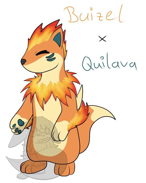 Sold Adoptable 3 Buizel X Quilava By Calumon94 On Deviantart