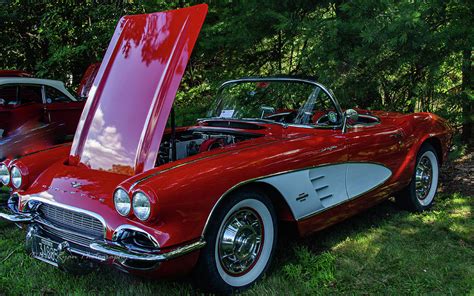 Candy Apple Red Corvette Photograph By Bill Ryan Pixels