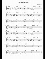 Fly me to the Moon sheet music for Guitar download free in PDF or MIDI