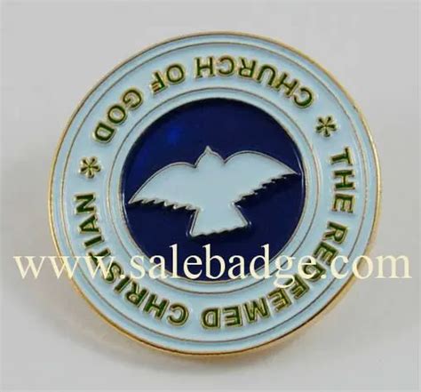 Custom Christian Enamel Pins Metal Souvenir Badge In Pins And Badges From