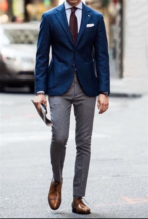 How To Mix Pants And Jackets The Right Way Blue Blazer Outfit Men Mens