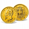 Goldmünze Italien 20 Lire "Vittorio Emanuele II." | Goldmünzen | Gold ...
