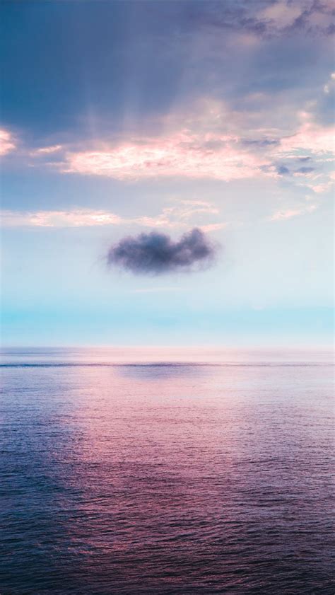 Cloud Above Ocean Iphone Wallpapers Free Download