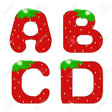 Strawberry Letters Free Letter Templates
