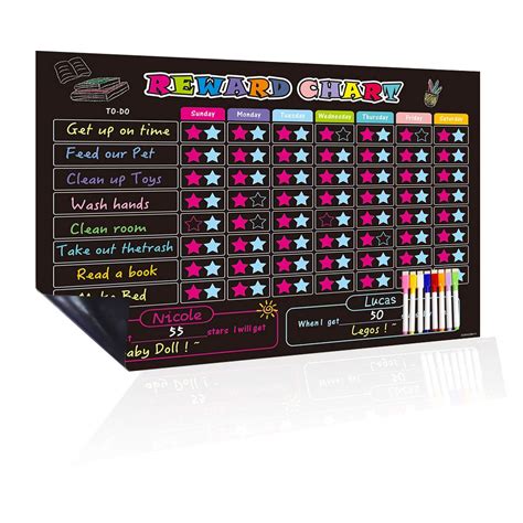 Buy Ucmd Magnetic Reward Behavior Star Chore Charttime Schedule For