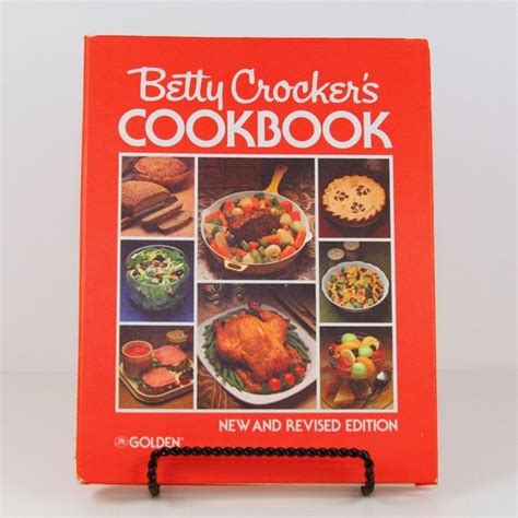 Vintage Cookbook Betty Crockers Recipe Book By Kelmscollectibles