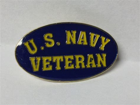 Us Navy Veteran Lapel Hat Pin New Gettysburg Souvenirs And Ts