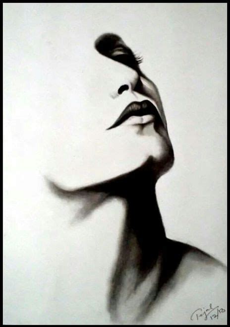 Black And Withe Art Painting Bing Charcoal Art Charcoal Sketch