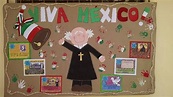 Periódico mural de septiembre. Fiestas patrias. Viva México | Periodico ...