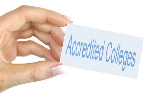 accredited colleges free of charge creative commons hand held card image