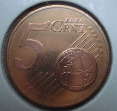 5 Euro Cent 2008 J Euro 2002 Present Germany Coin 32447