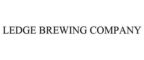 Ledge Brewing Company Ledge Brewing Company Llc Trademark Registration