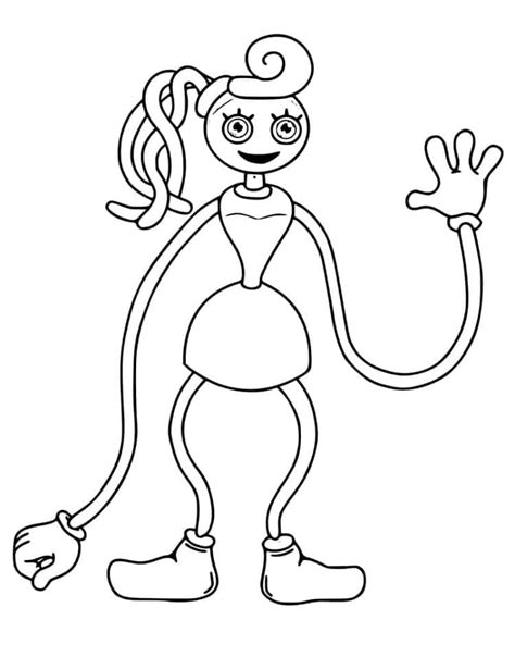 Coloriage Mommy Long Legs De Poppy Playtime T L Charger Et Imprimer