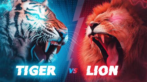 Lion Vs Tiger Сompilation Of Real Fights Youtube