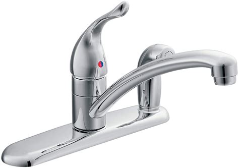 Or you want to check for a leak or clean the inside of your faucet. How to tighten a loose Moen single handle kitchen faucet ...