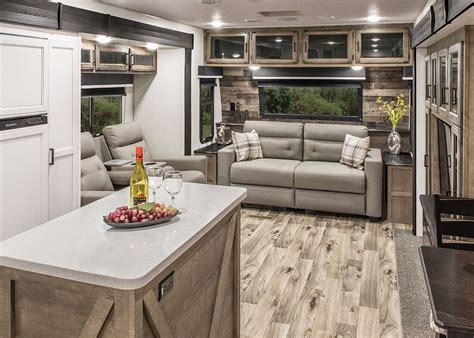 Front Living Room Travel Trailers Baci Living Room