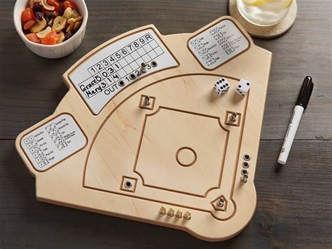 Baseball Board Game By Across The Board Handcrafted Fun The Grommet
