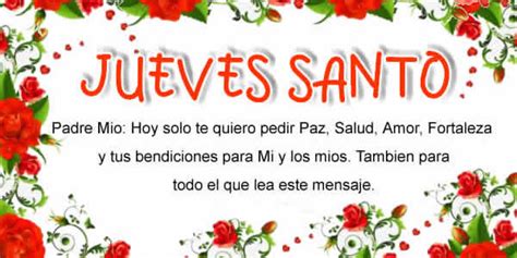 Frases De Semana Santa Feliz Jueves Santo