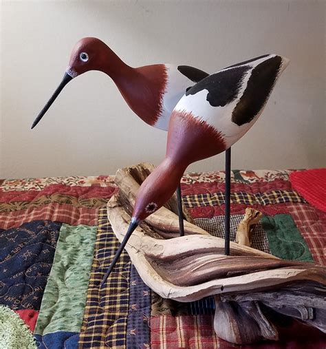 Shorebird Decoys Laura Wood Carving Shorebirds