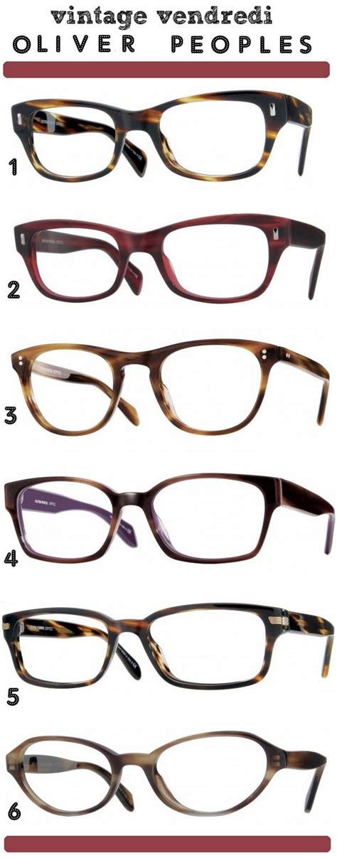 Oliver Peoples Mens Eyewear For Your Eyes Only New Glasses Chic Accessories Vintage Eyewear