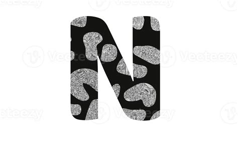 Leopard Glitter Alphabet Png 25827513 Png