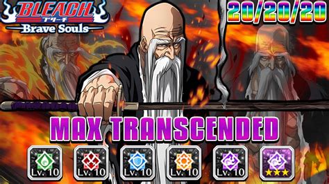 Max Transcended T20 God Tybw Yamamoto W 500 Sp Showcase With Best Builds Bleach Brave