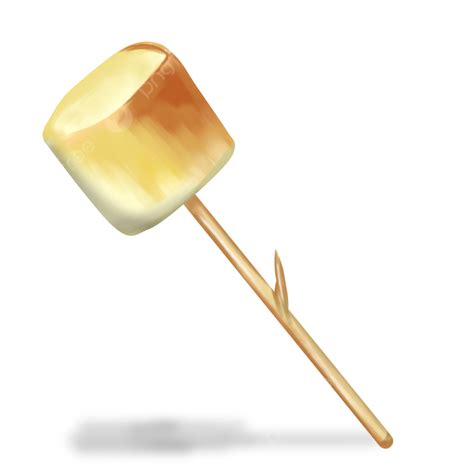 Roasted Marshmallows Marshmallows Food Snacks Illustration Png