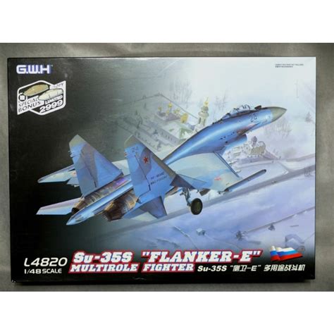 Plastic Kit Gwh Great Wall Hobby 148 L4820 Su 35s Flanker E