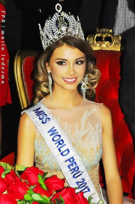 Cynthia Pamela Sánchez Silva Crowned Miss World Peru 2017 Photo Credit